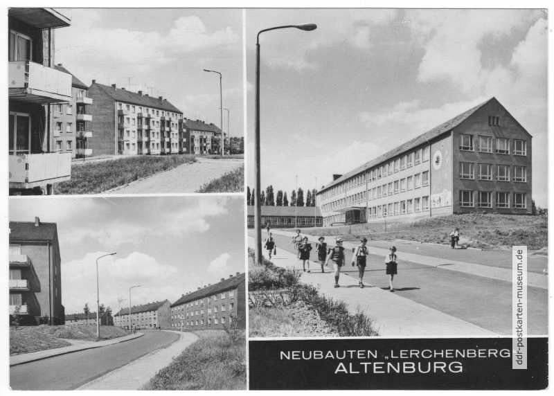 Neubauten "Lerchenberg", Oberschule - 1971
