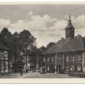 Marktplatz mit Rathaus - 1955