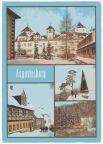 Schloß von Süden, Stadtapotheke, Schutzhütte am Kunnerstein, Drahtseilbahn - 1989