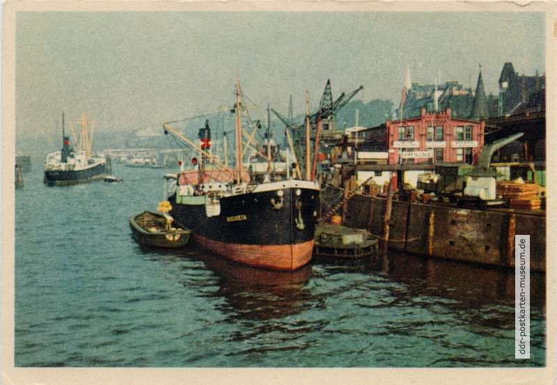 Der Hamburger Hafen - 1954