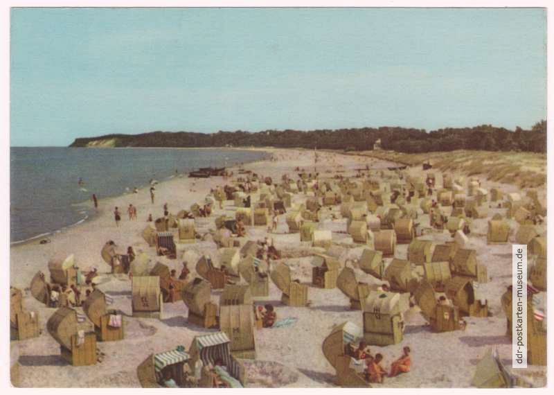 Am Strand von Baabe - 1962