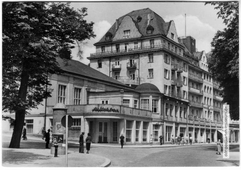FDGB-Kursanatorium "Karl-Marx-Hof", Milchbar - 1962
