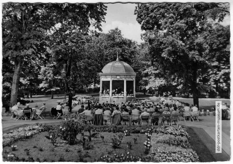 Musikpavillon im Kurpark - 1961
