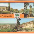 Sanatorium, Neubauten, Aussichtsturm, Blick über die Stadt, Internat der EOS - 1986