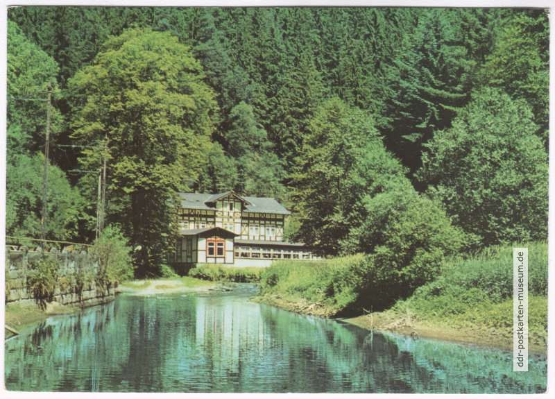 Hotel und Gaststätte "Lichtenhainer Wasserfall" - 1981