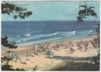 Blick von der Steilküste zum Strand - 1964