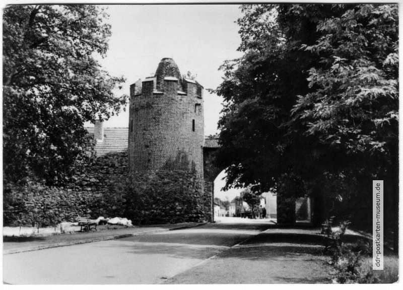 Pulverturm an der Stadtmauer - 1956