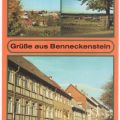 Blick zum Oberdorf, Teilansicht, Am Friedrich-Ebert-Platz - 1986