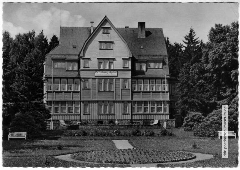 Erholungsheim "Wilhelm Bahnik" des Ministerium des Innern - 1965