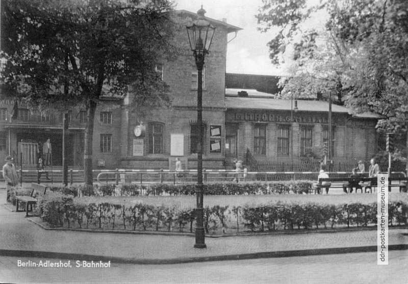 Alter S-Bahnhof Adlershof - 1958