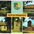 Bauernhaus, Dorfkirche, Baeyer-Denkmal, Feuerwache - 1988