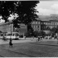 Prenzlauer Allee Ecke Dimitroffstraße, Städtisches Krankenhaus - 1958