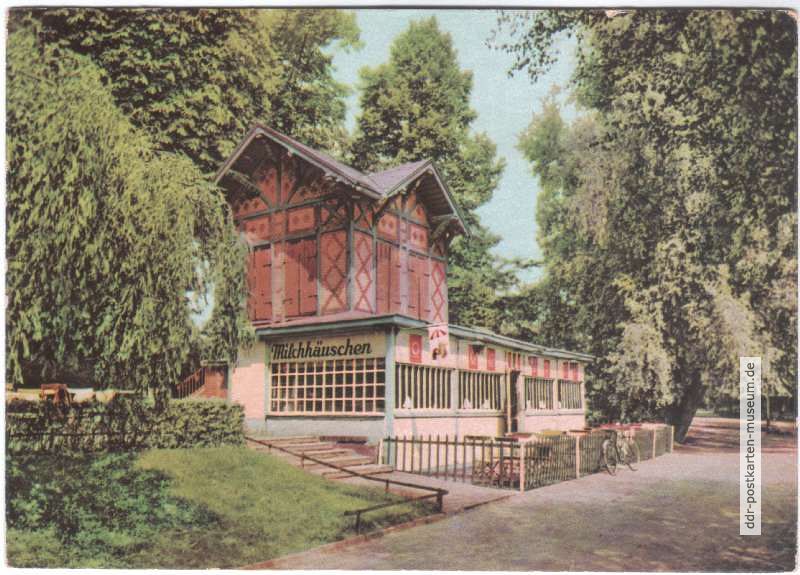 Cafe "Milchhäuschen " am Weißen See - 1964