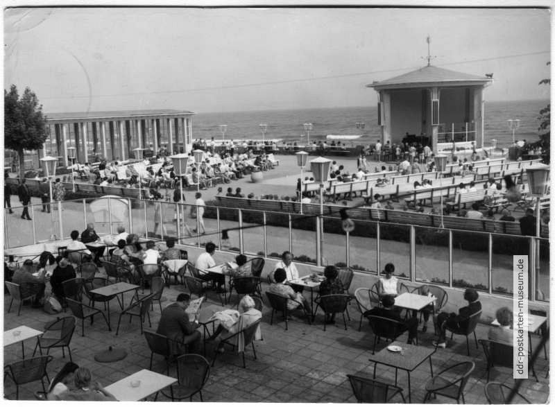 Konzertpavillon an der Strandpromenade - 1969