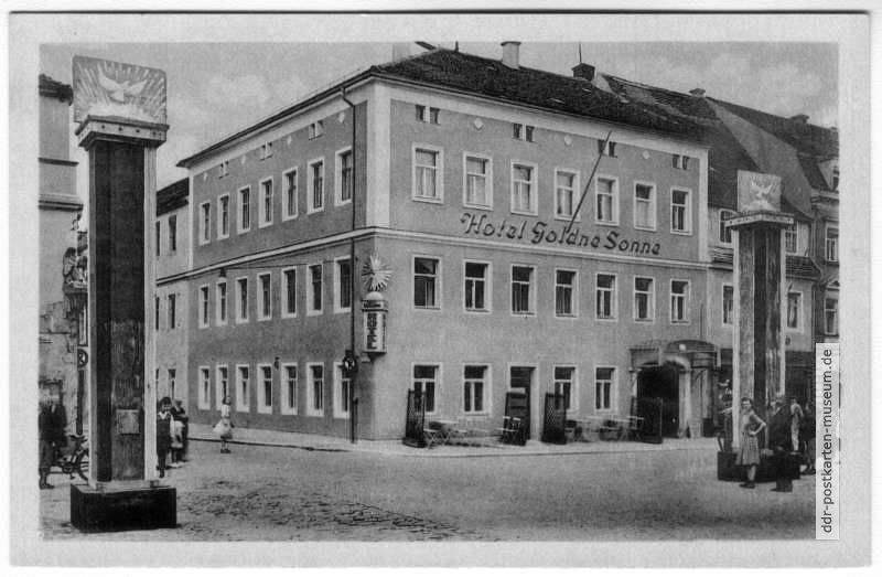 Hotel "Goldne Sonne" - 1951