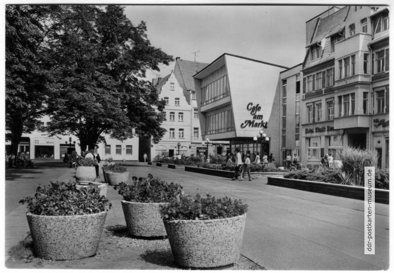 Markt,  "Cafe am Markt" - 1982