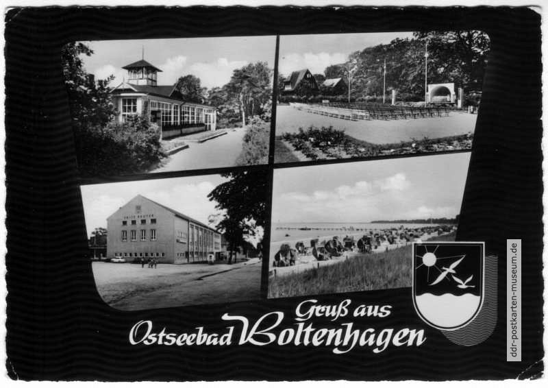 Gruß aus Ostseebad Boltenhagen - 1964