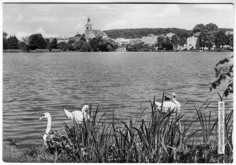 Am Buckow-See, Blick auf Buckow - 1975