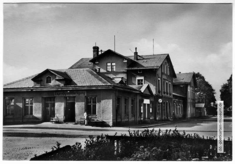 Bahnhof Burgstädt - 1969