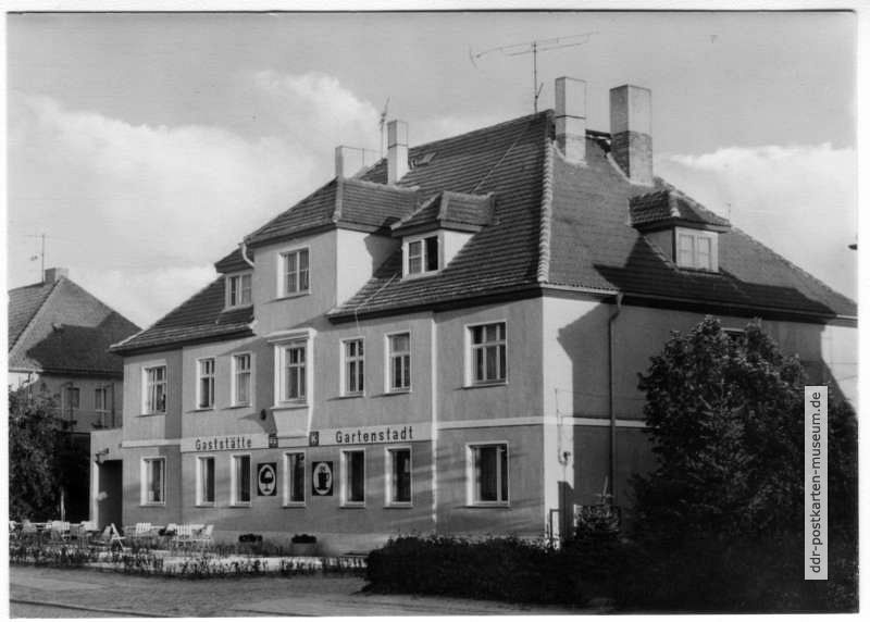 Konsum-Gaststätte "Gartenstadt" - 1975