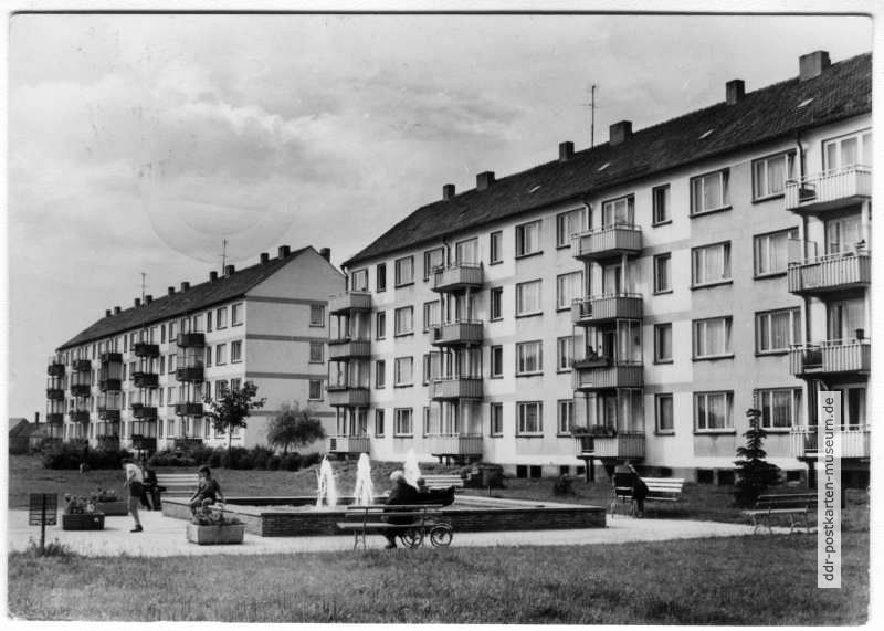 Neubauten am Markt - 1971