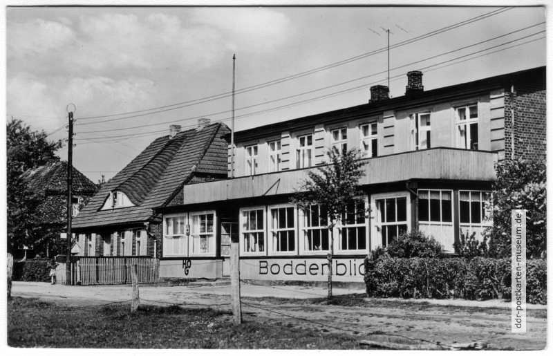 HO-Gaststätte "Boddenblick" - 1965