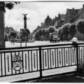 Blick zum Markt im Ortsteil Kirchhain - 1966