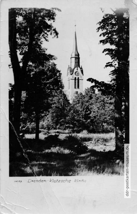 Dresden-Klotzsche, Kirche - 1959