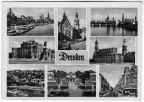 Dresden, aufgenommen vor der Zerstörung - 1959