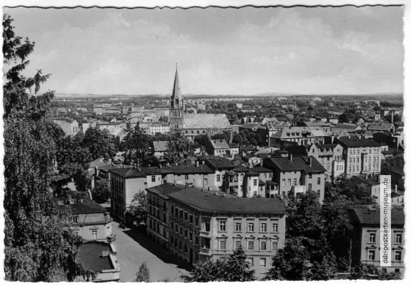 Blick vom Drachenkopf über Eberswalde - 1960