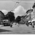 Eisenbahnstraße, Trolleybus Linie - 1960
