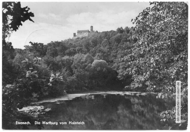 Die Wartburg und Hainteich - 1963