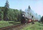 Harzquerbahn von Wernigerode kommend - 1990