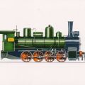 Lokomotive "OB 7024" von 1900