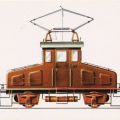 Elektrische Lokomotive "E 6901" von Siemens-Schuckert, gebaut 1901