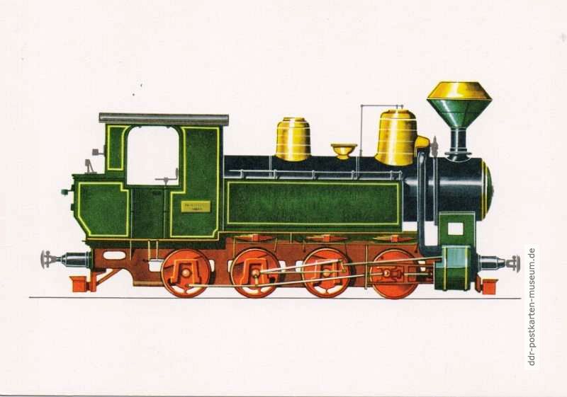 Schmalspurlokomotive der Ungarischen Staatsbahn von 1906