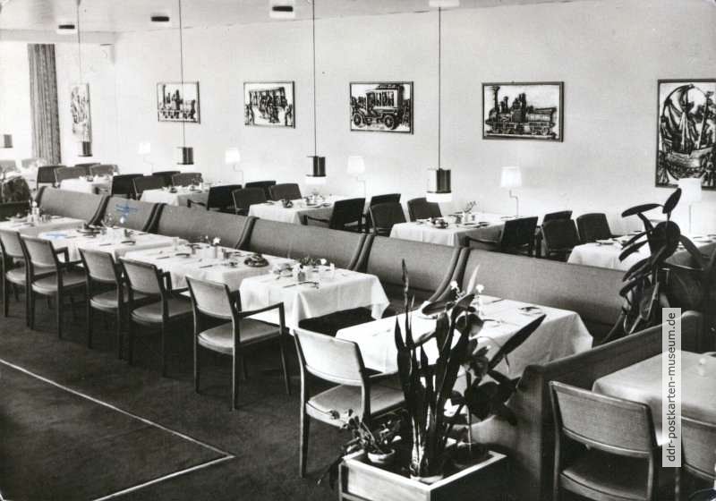 Mitropa-Rügen-Hotel in Saßnitz, Restaurant - 1970