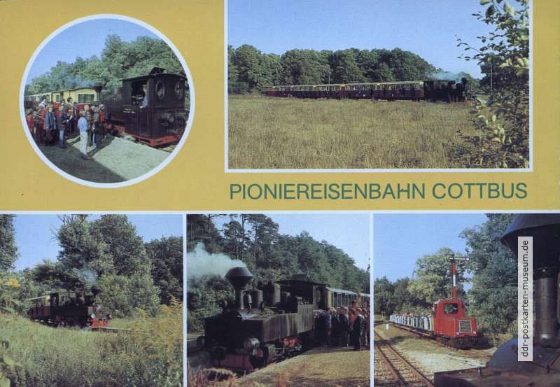 Pioniereisenbahn Cottbus - 1982