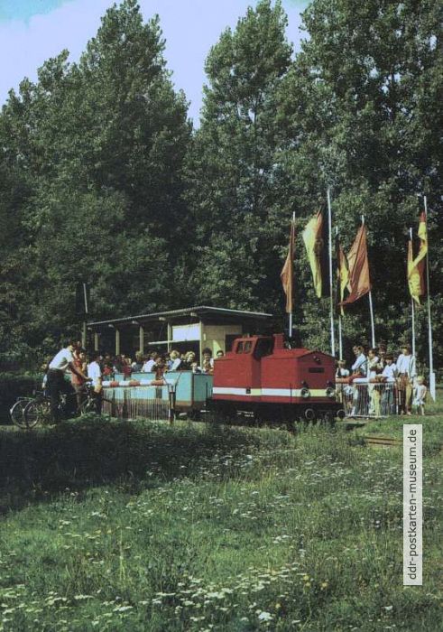 Pioniereisenbahn Halle, Akkumulatorenlokomotive "BR 110" - 1987