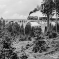 Viadukt im Finstergrund bei Ernstthal am Rennsteig - 1979