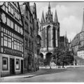 Grüne Apotheke und Giebelhäuser am Dom, Severikirche - 1961
