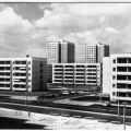 Lowetscher Viertel mit Punkthochhäusern an der Györer Straße - 1974