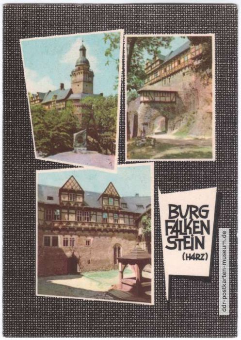 Burg Falkenstein (Harz) - 1964