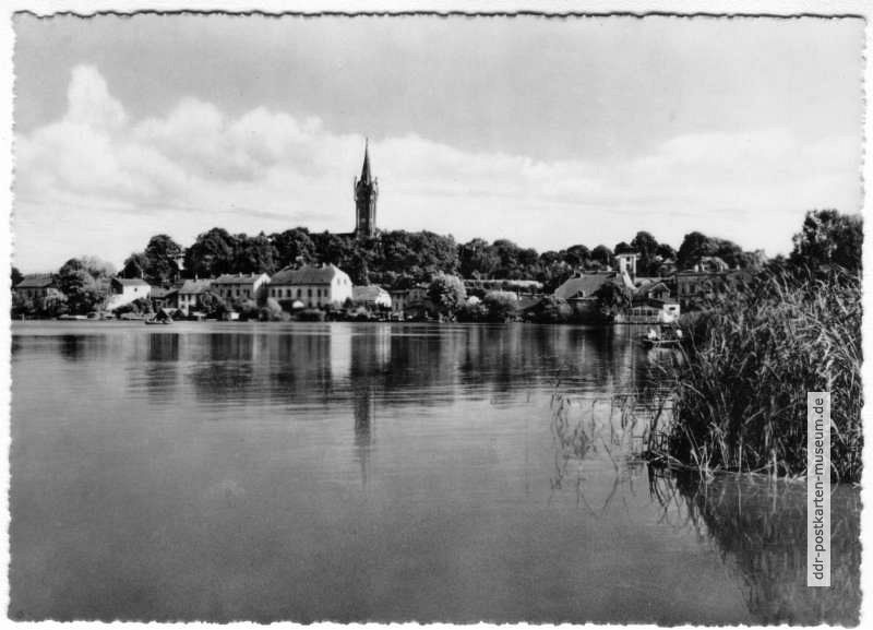 Blick über den Haussee auf Feldberg - 1960