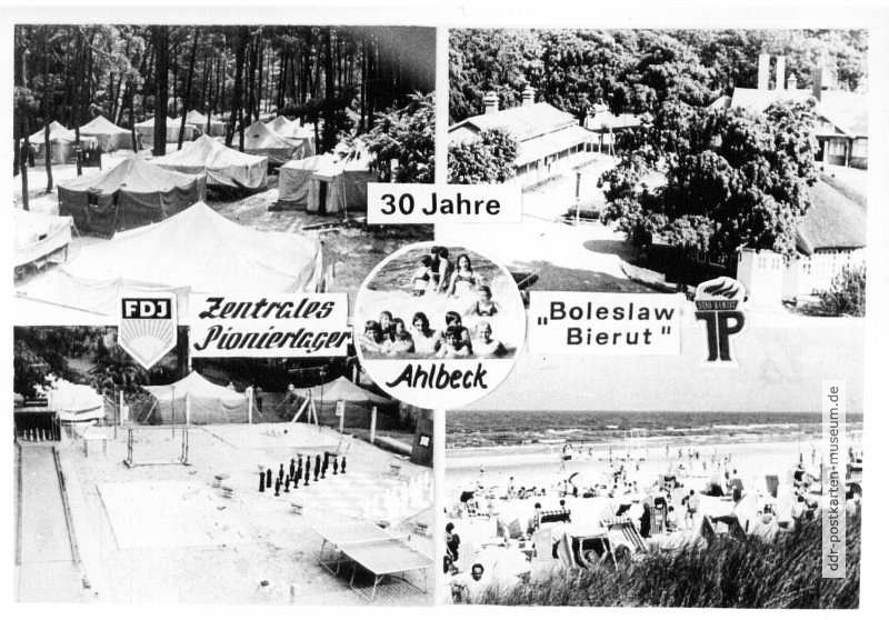 Zentrales Pionierlager "Boleslaw Bierut" in Ahlbeck (Insel Usedom) - 1970