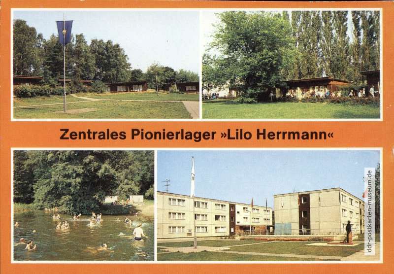 Zentrales Pionierlager "Lilo Herrmann" in Bad Saarow-Pieskow - 1989