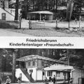 Kinderferienlager "Freundschaft" des VEB Spinndüsenfabrik Gröbzig in Friedrichsbrunn - 1982