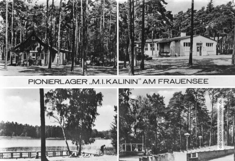 Pionierlager "M.I. Kalinin" am Frauensee bei Gräbendorf - 1973