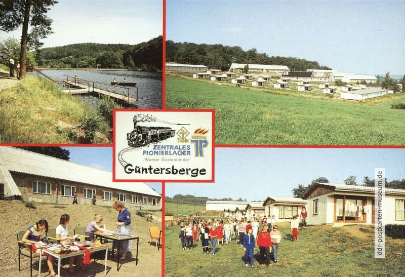 Zentrales Pionierlager des VEB Eisenhüttenwerke Thale "Werner Seelenbinder" in Güntersberge (Harz) - 1989