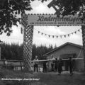 Eingang vom Kinderferienlager vom VEB Steinkohlenwerk "Martin Hoop" in Lauscha - 1965